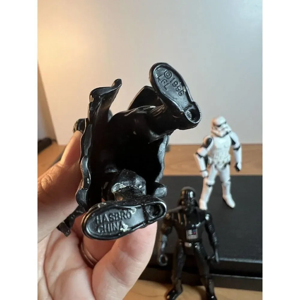 Star Wars Action Figures (3) 1998 Darth Maul 1996 Darth Vader 2005 Stormtrooper